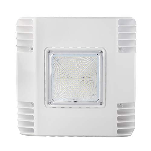 Flash Sale Buy 1 get 1 LED Flying Direct 150W LED Canopy Ceiling Light - Ultra Efficient Recessed Surface Mount Gas Station Light - High Bay Carport or Parking Garage Lamp 19500lm 5700k UL DLC Approved (150w 5700K-100-277V)