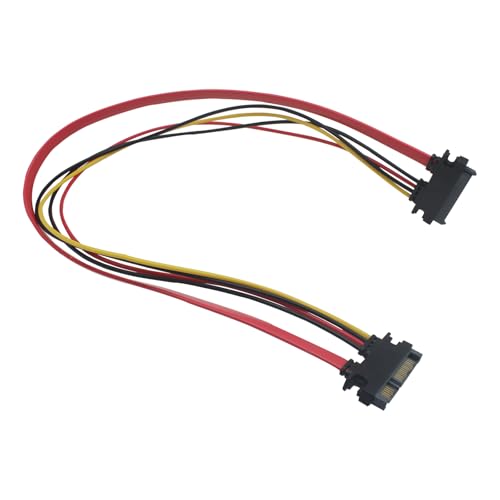 Cable SATA de 22 pines macho a hembra para ampliar espacio en torres de PC 3