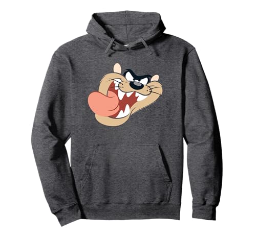 Looney Tunes Tasmanian Devil Face Pullover Hoodie