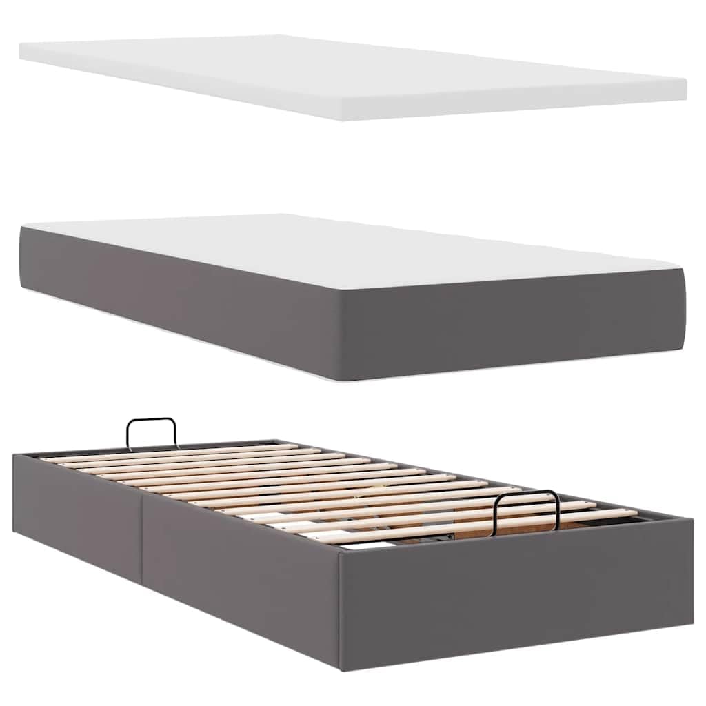 Lot de 30 bordures de pelouse en acier inoxydable argenté 103 x 22