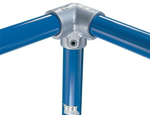 90 grados Conector, esquina gröáe E, Tubo durchm. auáen 6 0,3 mm, 2 "