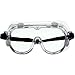 3M Goggle Chemical Splash, Impact-Resistant, Blocks 99.9% of UV, Scratch Resistant, Adjustable Strap, Indirect Ventilation, Flexible Frame Conforms To Face For Secure & Protective Fit (91252H1-DC-10)