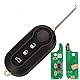 3 Tasten Autoschlüsselanhänger Delphi für FIAT MPV Bravo/Ducato 500 Doblo Qubo Grande Punto Citroen Jumper Peugeot Boxer 433.92 ID46
