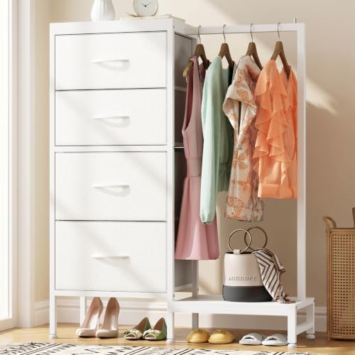 Clothing Rack with Drawers