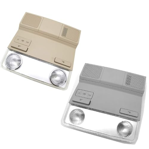 Car Reading Light Sunroof Switch for VW Golf 5 MK5 Golf 6 MK6 2004-2011,Car Interior Overhead Console Dome Light Reading Lamp Sunroof Switch Parts.,B-Grey(Normal/B-Grey)