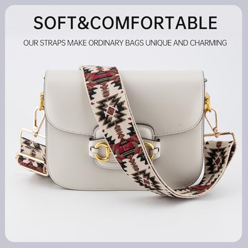 Image of Purse Straps Replacement Crossbody Wide Bag Strap for Purses Adjustable Shoulder Straps for Women Bags