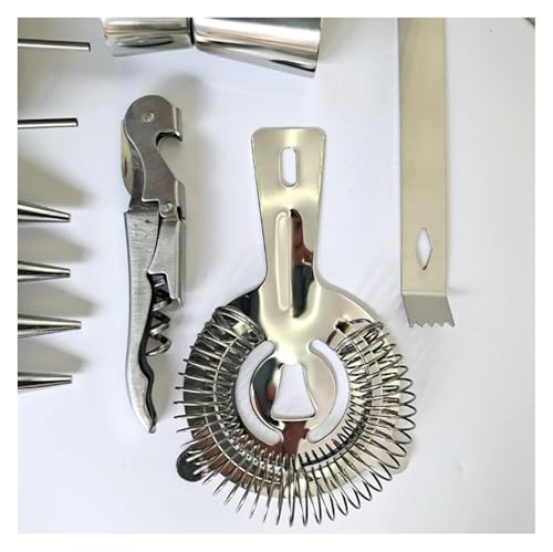 Set de Coctelera de Acero Inoxidable con Soporte miniatura 3