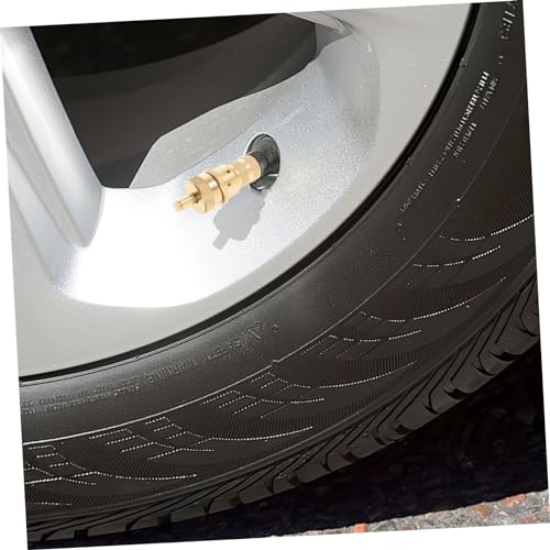 Tapa de Válvula para Neumático de Metal Dorada, Universal para Auto y Bicicleta, Fácil Instalación y Reemplazo miniatura 7