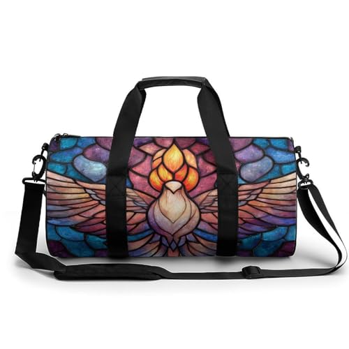 Bolsa de lona cilíndrica unisex para organizar tu ropa de gimnasio y viaje de forma cómoda