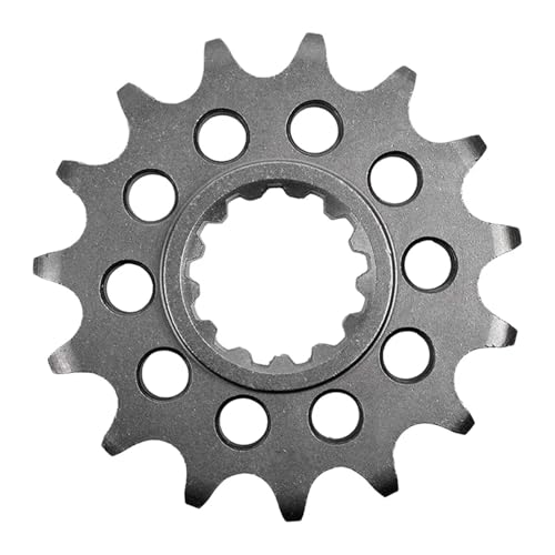 Pignon avant moto anti-vibration CB1000R acier 20CrMnTi pas 525 pour balade sereine