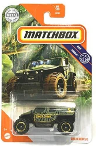 DieCast Matchbox Ghe-O Rescue MBX Jungle 88/100