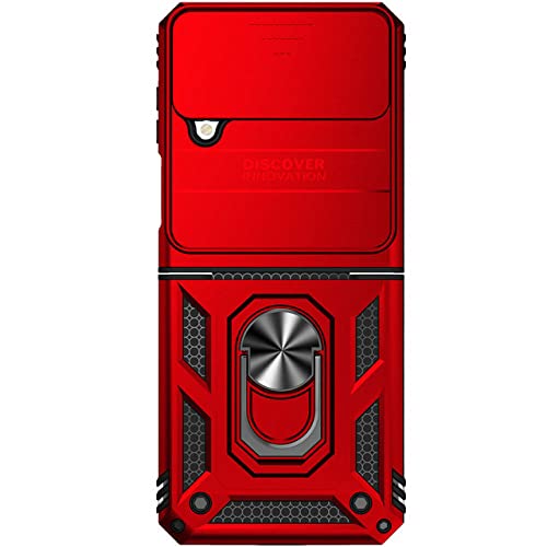 Étui pliant antichoc Samsung Z Flip 4 rouge pour éviter les chutes et traces