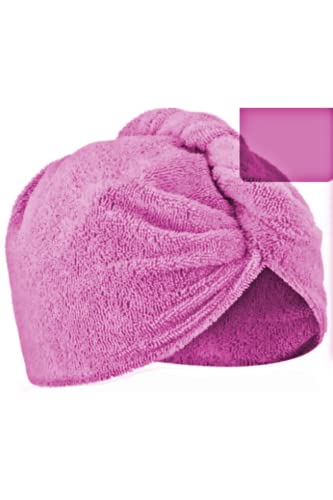 Cottish Microfiber Hair Towel Wrap, Super Absorbent Quick Dry Hair Turban For Drying (Red Rose) #TOP3