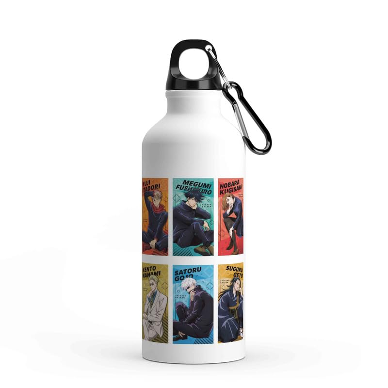 Image of Bigbro Anime Print Aluminum Sipper Water Bottle 750ML | Leak-Proof, Lightweight, Durable | Sports, School, Gym, Home, Office, Travel For Boys /Girls Gift Brother, Sister, Friends, Adults-D10