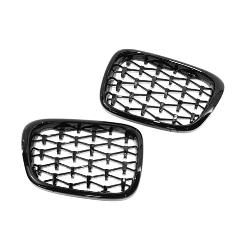 Grille calandre pour BMW E39 pour remplacer vos grilles cassées calandre avant noir brillant
