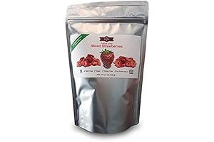Freeze Dried Sliced Strawberries: Sweet & Tangy Goodness