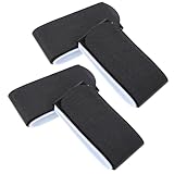 PAMINGONO 4 Correas de Nailon para Esquís y Trineos Ajustables y Resistentes Juego de 4 Unidades Negras Correa de Fijación para Tablas de Esquí Accesorio Portátil para Transporte y
