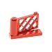 Produktbild Bausteine gebraucht 1 x Lego System Zaun rot 1x4x2 Gartenzaun Garten Tor Gatter komplett 3186 3187
