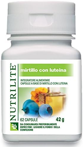 luteina al mirtillo per gli occhi