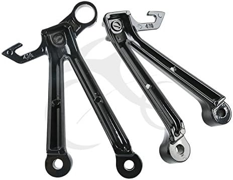 XMT-MOTO Rear Passenger Foot Peg Footrest Bracket Set for SUZUKI GSXR1000 2005 2006