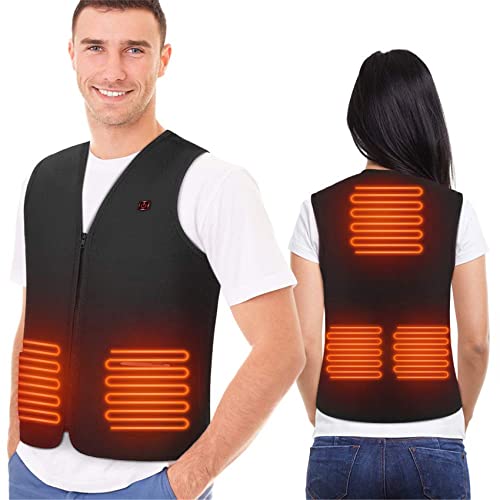 Gilet chauffant intelligent pour randonnée et activités d'extérieur en hiver