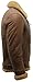 Infinity Men's Brown B3 Shearling Sheepskin WW 2 Bomber Leather Flying Aviator Jacket L