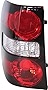 Evan-Fischer Tail Light Lens and Housing Compatible with 2006-2010 Ford Explorer - CAPA Driver Side