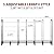 DNKMOR 8FT Firewood Rack Holder,Heavy Duty Firewood Storage Log Rack for Outdoor&Indoor,Fireplace Wood Rack for Wood Storage