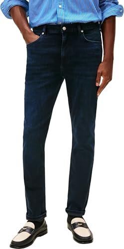Tommy Hilfiger Herren Jeans Hose Bleecker Calder Slim Fit, Blau (Calder Blue Black), 31W/36L – Ansicht 1