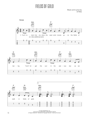 More Easy Songs For Ukulele - Supplementary Songbook To The Hl Ukulele Method 2 (Book) (Hal Leonard Ukulele Method) - Image 4