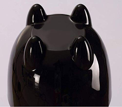 123Arts Cute Cartoon Cat ABS Table Bathroom Trash Can Storage Bucket