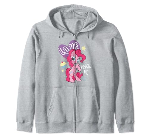 Sweat-shirt Pinkie Pie My Little Pony zippé avec capuche en molleton doux