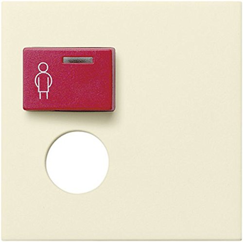 Preisvergleich Produktbild Gira 022701 Abdeckung Ackermann 73073 E / E3 73075 A System 55, cremeweiß