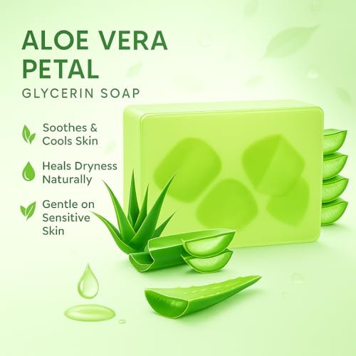Image of Handmade Natural Bath Soap - | Herbal, Sulphate-Free, Moisturizing Skin Soap Bars for Men & Women | Luxury Ayurvedic Bathing Bars - 100g Each (6, ALL SIX SOAP COMBO)