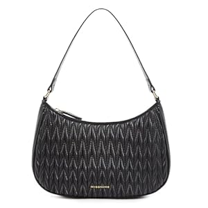 Missnine Shoulder Bag Purses for Women Small Handbags Mini Clutch Purse with Adjustable Strap Trendy Hobo Underarm Crescent