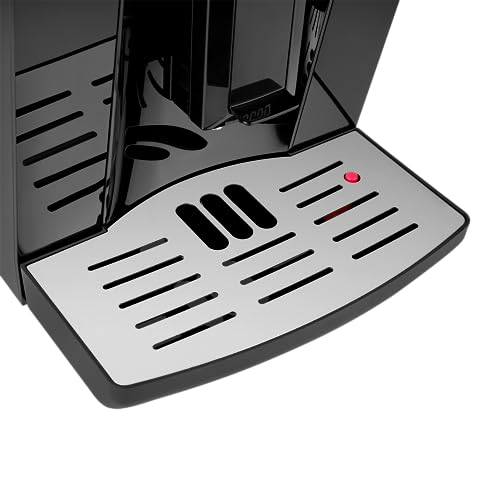 TEESA Kaffeevollautomat Aroma 800 mit Mahlwerk und Milchaufschäumer, 19 BAR, TSA4008, schwarz – Bild 6