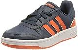 Lacets adidas Mixte enfant Hoops 2.0 Chaussure de basketball, Crew Navy True Orange Cloud White, 39 1/3 EU