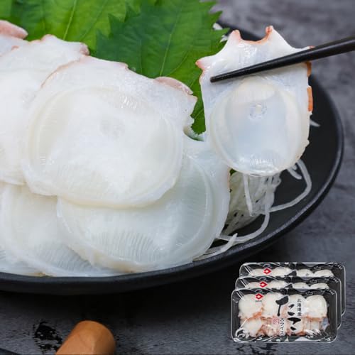 たこのスライス(冷凍)3個パック 750g (250g×3個) (ふるさと納税 タコ 蛸 北海道産 刺身 カルパッチョ サラダ たこしゃぶ 寿司 冷凍 海鮮 お取り寄せグルメ 遠軽町) en01-00068a