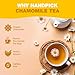 HANDPICK, Organic Chamomile Tea Bags (100 Herbal Tea Bags) Caffeine Free| Premium Floral Chamomile Herbal Tea in Eco-Conscious Teabags | Direct from Source