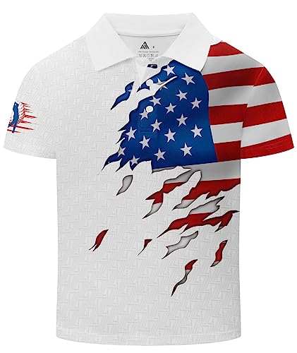 Image of V VALANCH Boys Polo Shirts Short Sleeve Casual Shrits