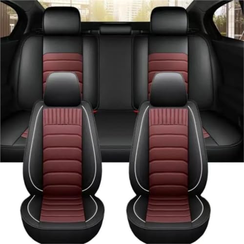 Housse de siège voiture pour trajets en INFINITI QX70 FX35 protection voyage rouge vin