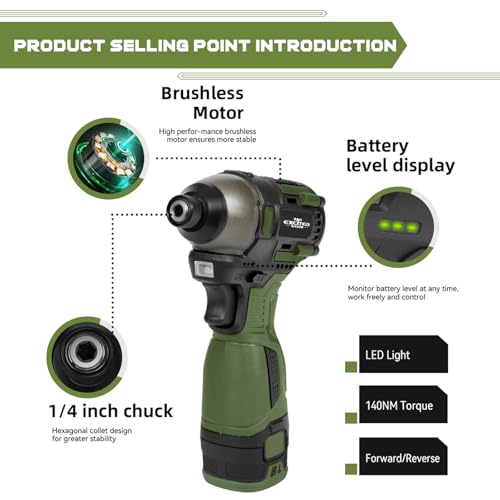 LAZYLAND 17V Brushless Screwdriver