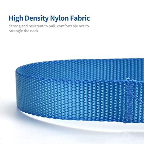 AUDWUD Thick Nylon Collar,Classic Adjustable Dog Collar in Multiple Colors,Suitable for Small,Medium and Large Dogs,4 Sizes - Image 2