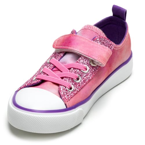 Kids Canvas Sneakers Girls Canvas Shoes Toddler Casual Shoes Walking Sport Shoes Low Top Canvas Shoes2