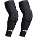 COOLOMG 2PCS Compression Padded Arm Sleeve Combat Basketball Pad Protector Gear Shooting Hand Arm Elbow Sleeve Adult Child Kids
