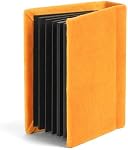 Handmade Photo Album 8cm x 11cm - 20 Pages Instax Mini Album for Polaroid Go, Fujifilm Instax Mini, Square Photos - Vintage Scrapbook Memory Book (Crimson Red)