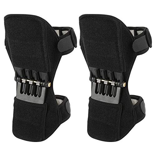 Knee Pads 2pcs Support Joints Knee Pads Breathable Non-slip Lift Support Knee Joint Powerful Rebound Spring Force Knee Pads