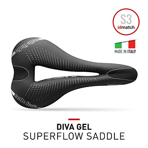 Selle Italia, Diva Gel Superflow, S, Mtb And Road Bike Saddle, 270 X 135Mm, Women, 275G #TOP1
