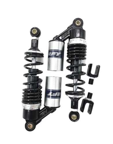 Amortisseur moto 280 mm noir et argent compatible avec modèle 295