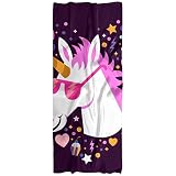 Bufanda para mujer, ligera, primavera, otoño, invierno, chal, envolturas de chal, morado, rosa, unicornio con gafas de sol, Varios colores